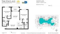 Unit 4320 NW 107th Ave # 108-1 floor plan